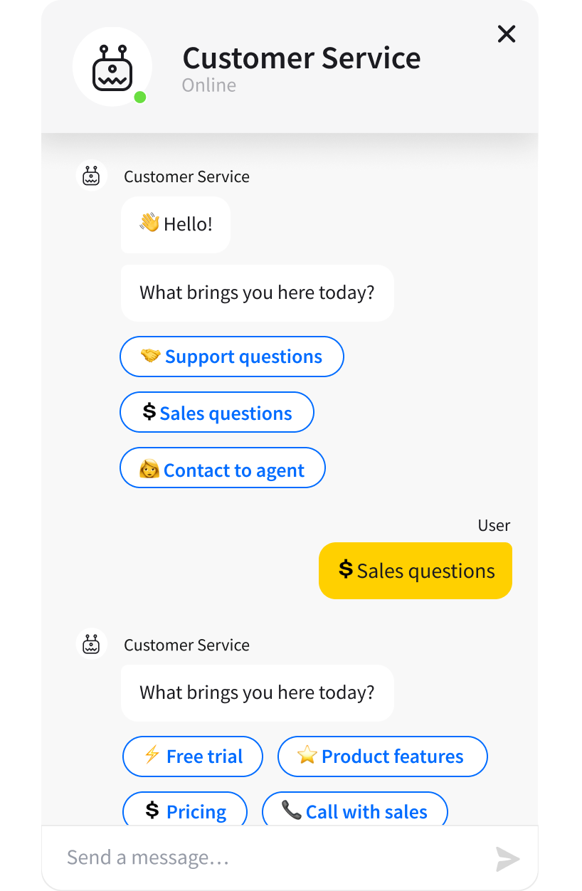 Customer Service Template