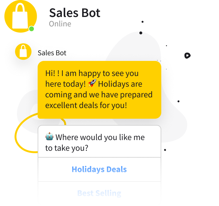 Sales Template - ready-tu-use ChatBot template icon