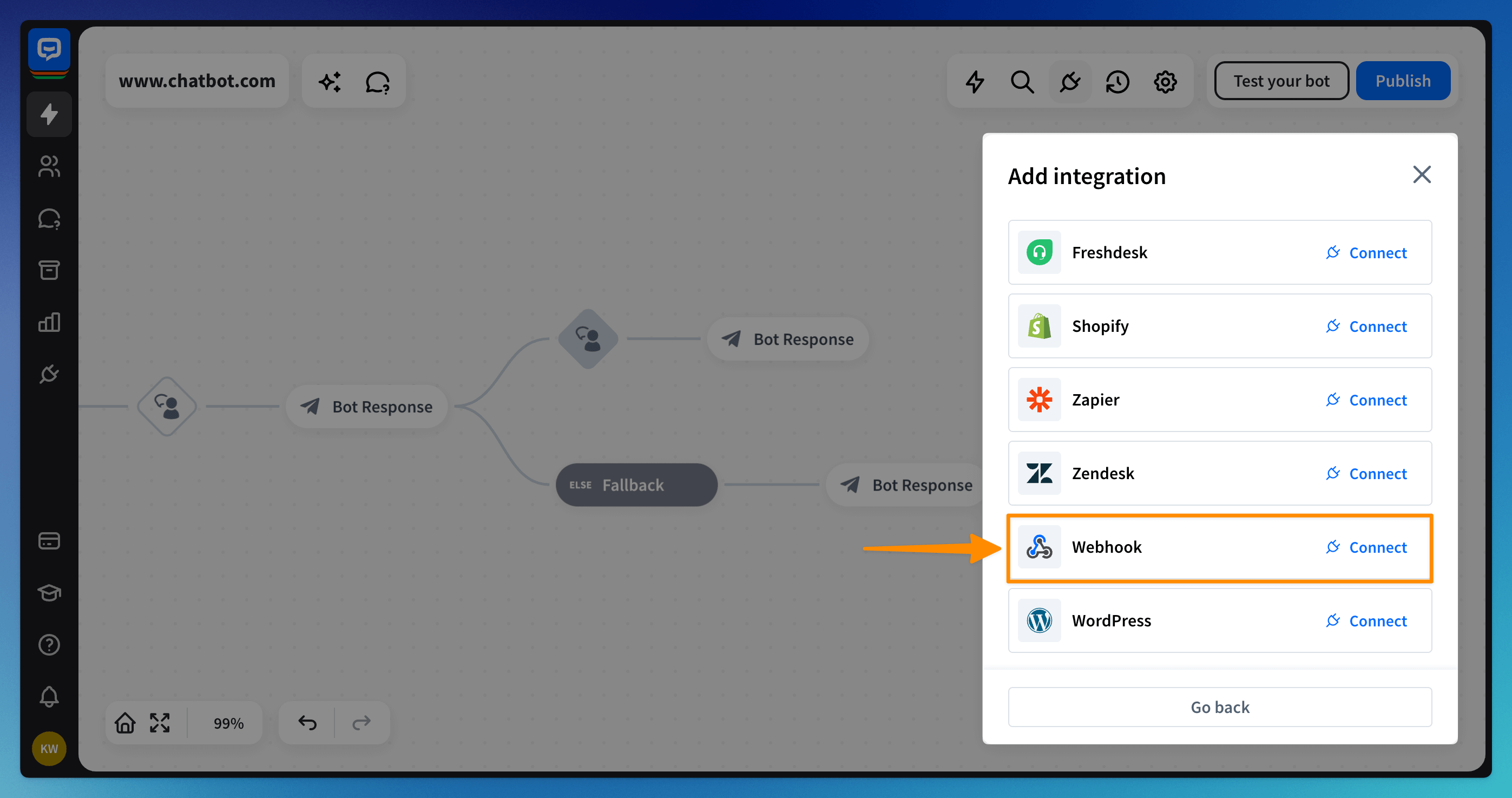 ChatBot Webhooks