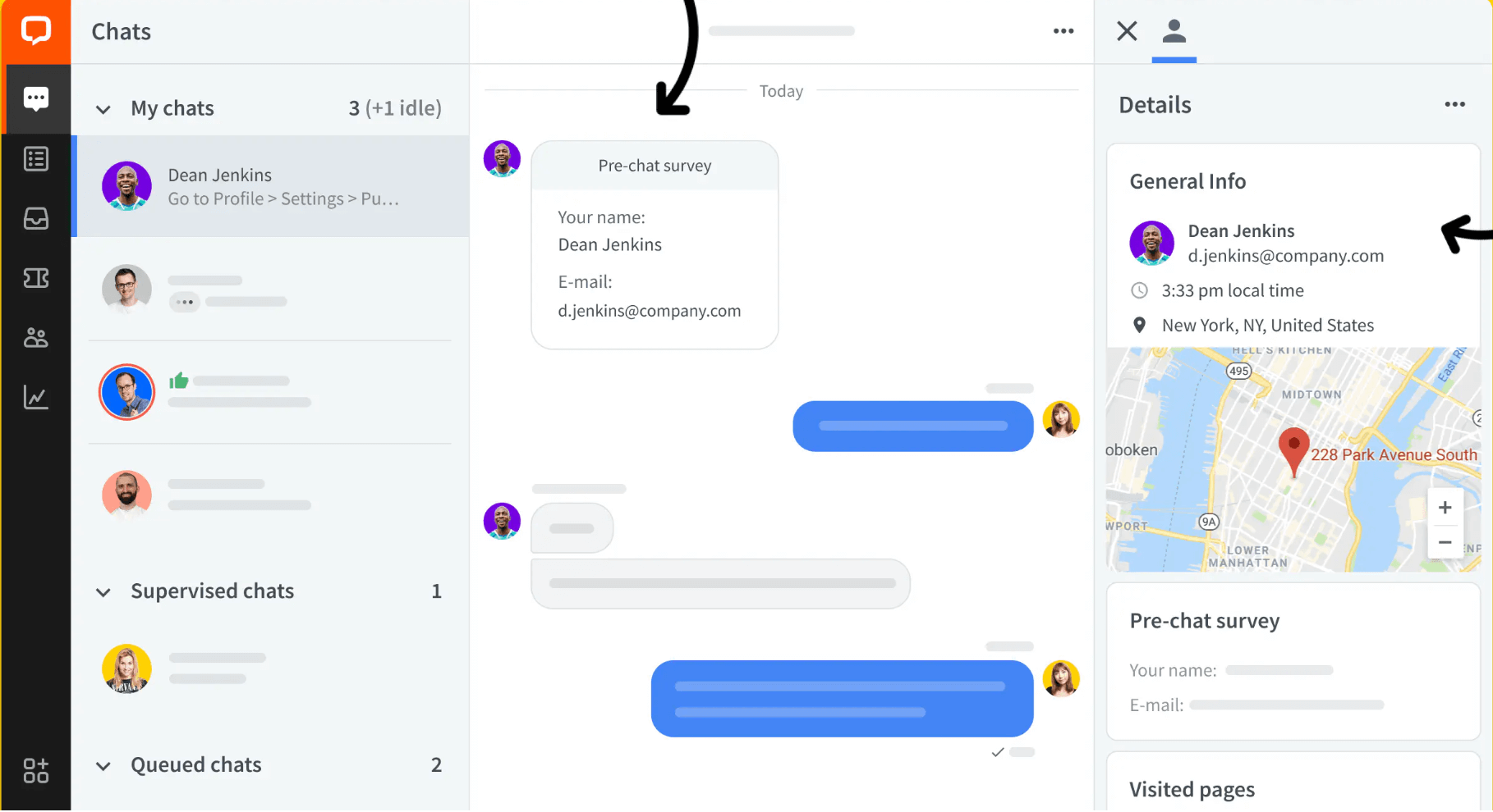 LiveChat app