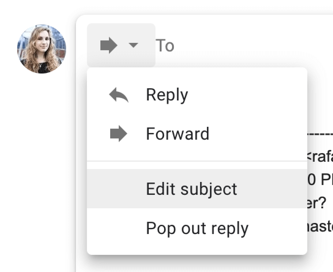 Gmail: Responding to Email