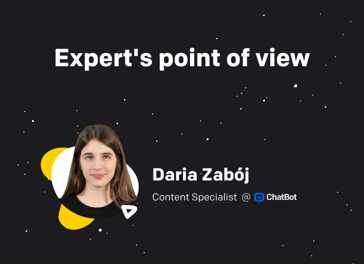Daria Zabój from ChatBot.