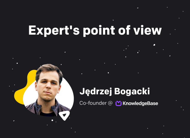Jędrzej Bogacki from KnowledgeBase.