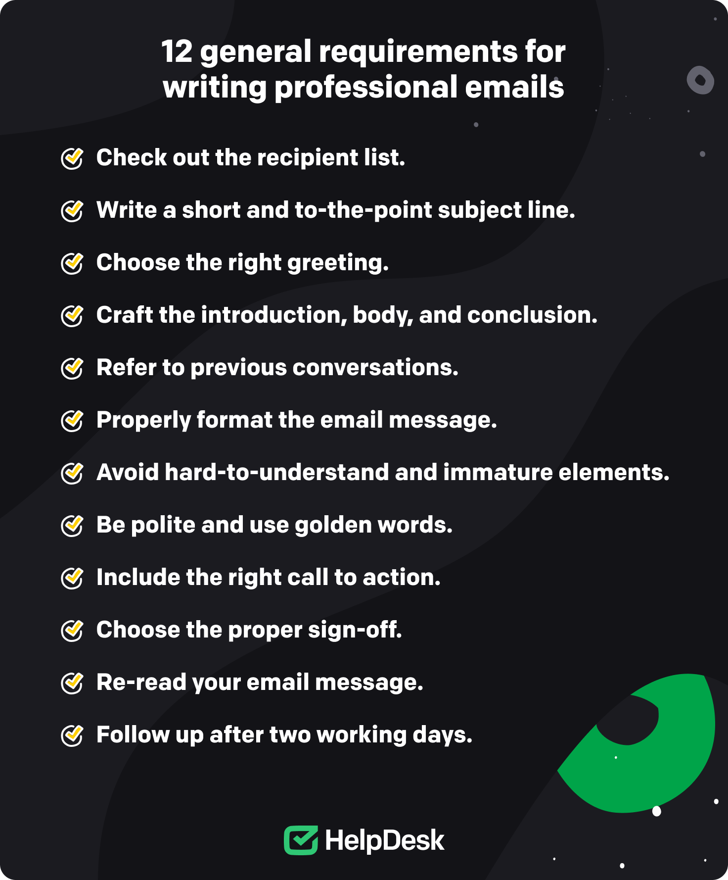 To Write Emails