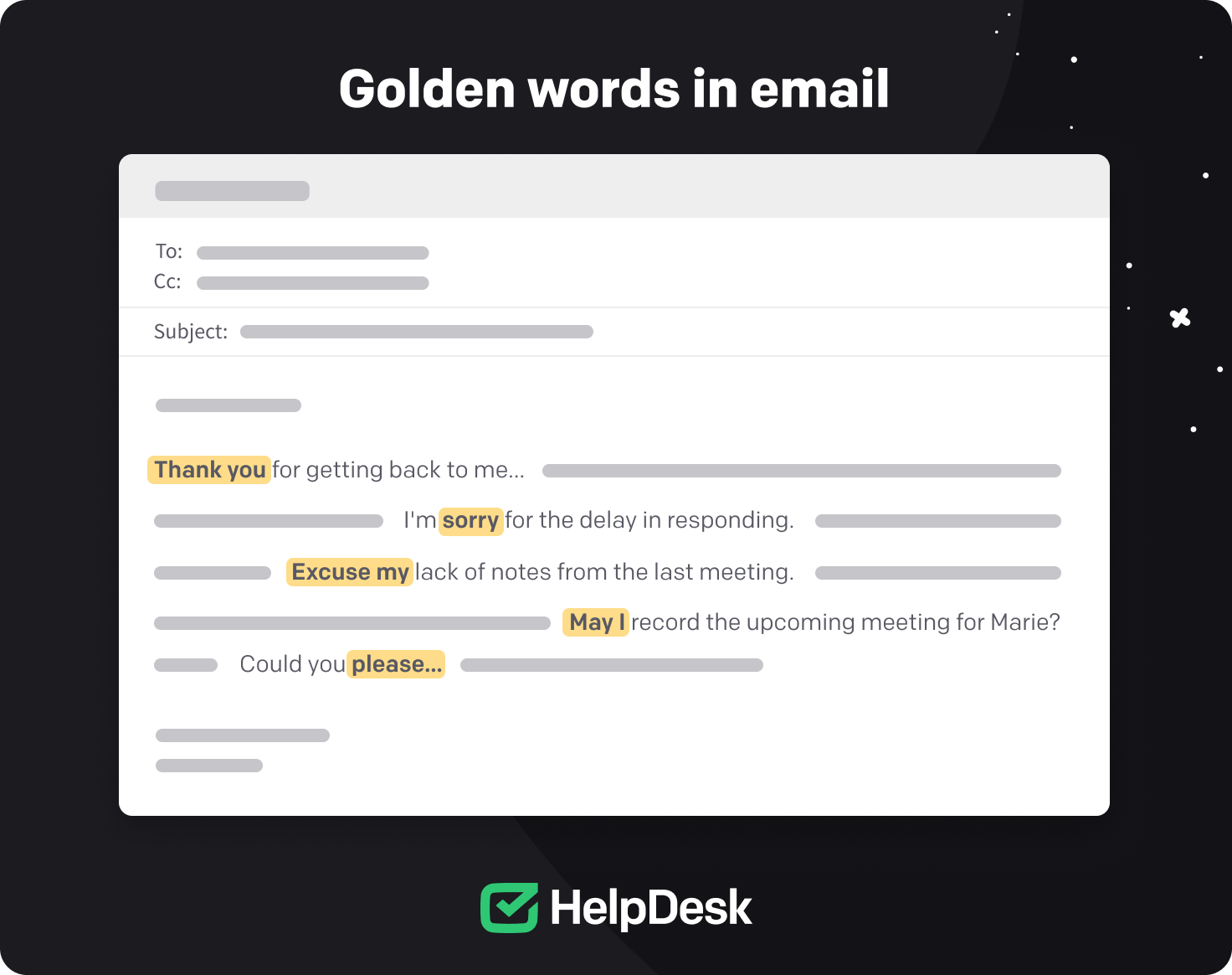 How to Write an Email 