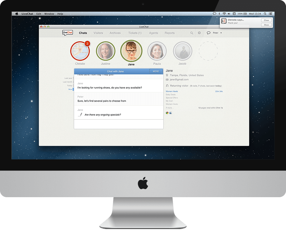 LiveChat Mac App