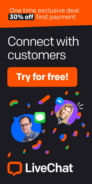 LiveChat - connect with customers