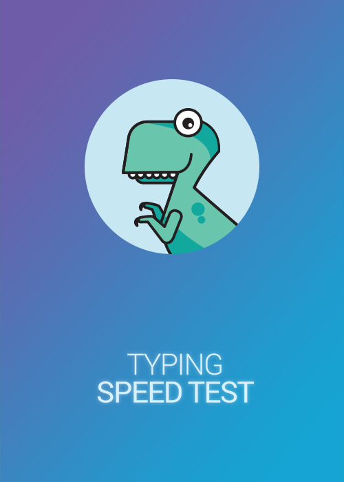 Typing speed test